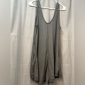 Gray jumpsuit